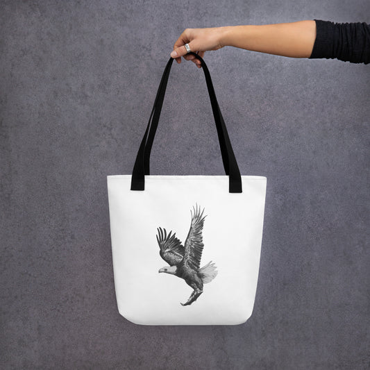 "The Perfect Catch" White Tote Bag