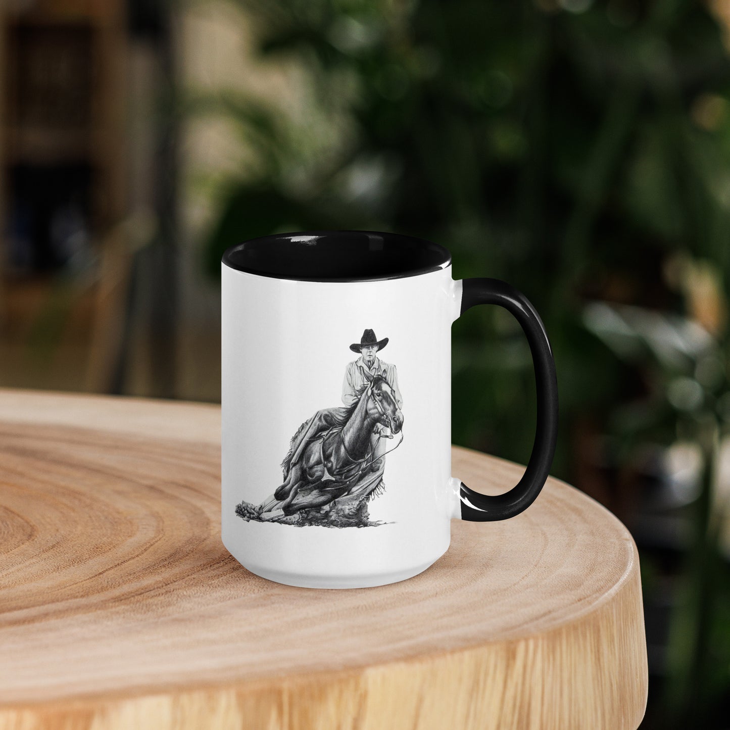 "A Cut Above" Mug with Color Inside