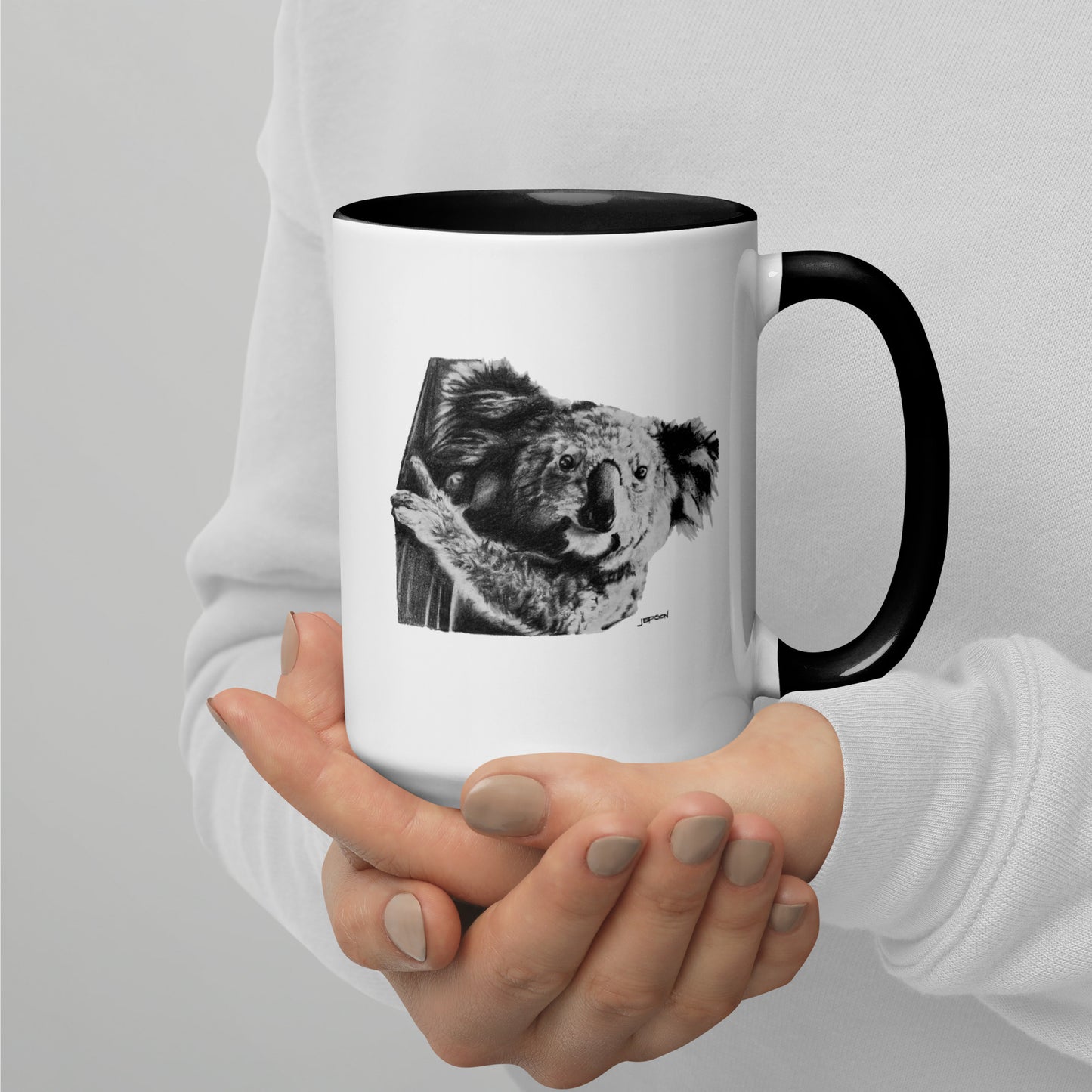 "Koala Serenity" Mug with Color Inside
