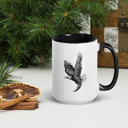 Eagle Mug with Color Inside