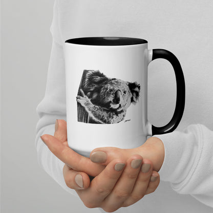 Koala Bear Mug with Color Inside